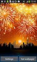 Fireworks Live Wallpapers پوسٹر