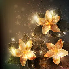 Glow Flowers Live Wallpapers