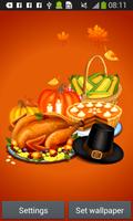 Thanksgiving Live Wallpapers پوسٹر