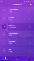 Latest Ringtones capture d'écran 1