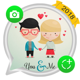 DP & Status for Whatsapp 2018 icône