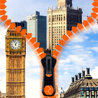 City Zipper Lock Screen icône