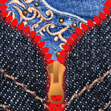 Jeans Zipper Lock Screen icon