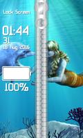 برنامه‌نما Mermaid Zipper Lock Screen عکس از صفحه