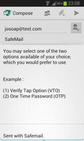 SafeMail syot layar 2