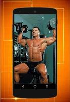 Bodybuilding muscle training poster