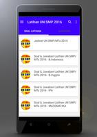 Latihan Soal UN SMP 2016 screenshot 1