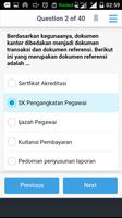 Soal Latihan UNBK OTKP / Admin capture d'écran 1