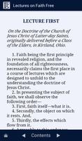 LDS Lectures on Faith Free اسکرین شاٹ 2