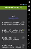 LATVIAN RADIOS FM LIVE Plakat