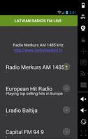 LATVIAN RADIOS FM LIVE capture d'écran 1