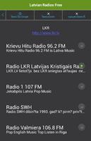 Latvian Radios Free Affiche