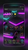 Neon HD Wallpapers Launcher Affiche