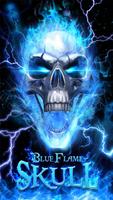 Blue Fire Skull Themes & Wallpapers স্ক্রিনশট 1