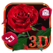3D Kırmızı Güller Aşk Teması 🌹
