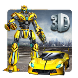 3D Transform Robot Battle Live Wallpaper icon