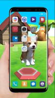 cute puppy live wallpaper capture d'écran 1