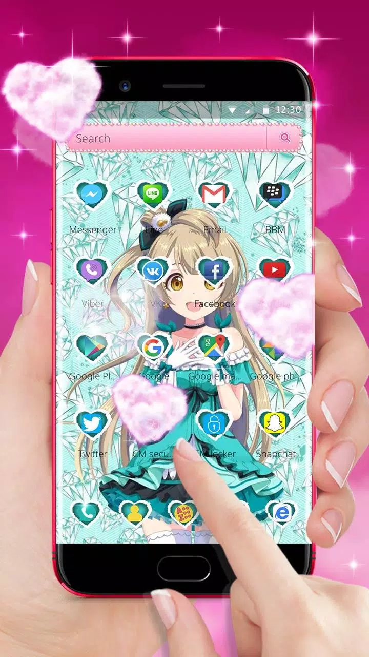 Tải xuống APK Anime Girl live Wallpaper cho Android