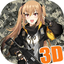 Anime camo girl live wallpaper theme APK