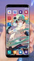 Hatsune Miku LIve Wallpaper ảnh chụp màn hình 1
