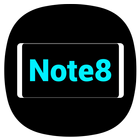Note 8 Launcher - Galaxy Note8 launcher, theme-icoon