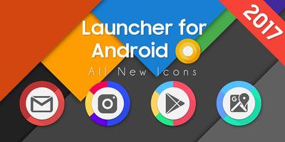 Launcher for Android O Poster
