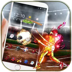 download Cool baseball tema amore baseball love baseball APK