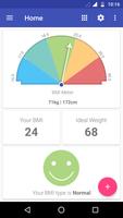 BMI Calculator and Tracking Plakat