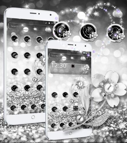 無料で キラキラシルバーテーマの壁紙ダイヤモンドローズglitter Silver Diamond Rose アプリの最新版 Apk1 2 1をダウンロードー Android用 キラキラシルバーテーマの壁紙ダイヤモンドローズglitter Silver Diamond Rose Apk の最新バージョンをダウンロード Apkfab