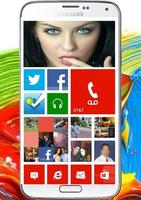 Launcher- Hot Girl Tema پوسٹر