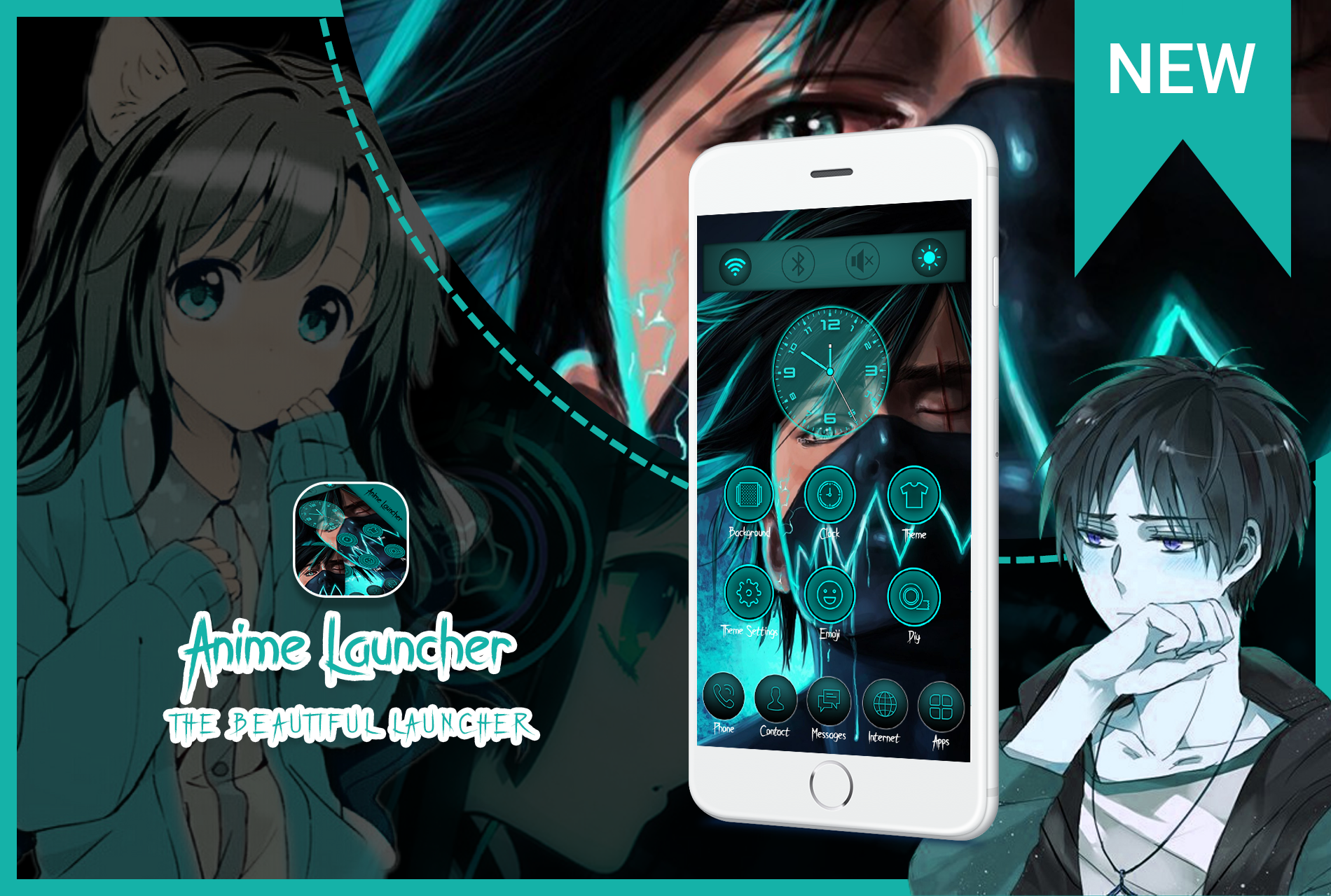 Anime Launcher Theme APK  for Android – Download Anime Launcher Theme  APK Latest Version from 