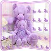 Lavender teddy bear Tema