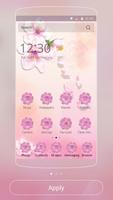 Pink Sakura Blossom Theme capture d'écran 3