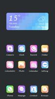 Color Remix Launcher Theme Affiche