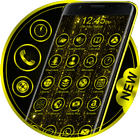 Gold Launcher Theme Free ícone