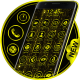 Gold Launcher Theme Free-icoon