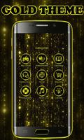 Gold Launcher Theme Free imagem de tela 2