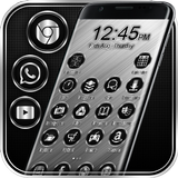 Silver Launcher Theme icon