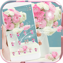 Pink Rose Theme for Launcher Rose Love APK