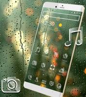 Glas Regen Thema Glass Rain Screenshot 2