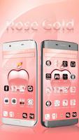 Hoa hồng vàng táo chủ đề Rose Gold Apple ảnh chụp màn hình 2