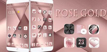 ローズゴールドテーマRose Gold Theme