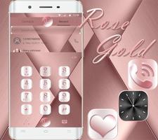 Roos goud thema Rose Gold screenshot 1