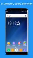 S+ S8 Launcher - Galaxy S8 Launcher, Theme الملصق