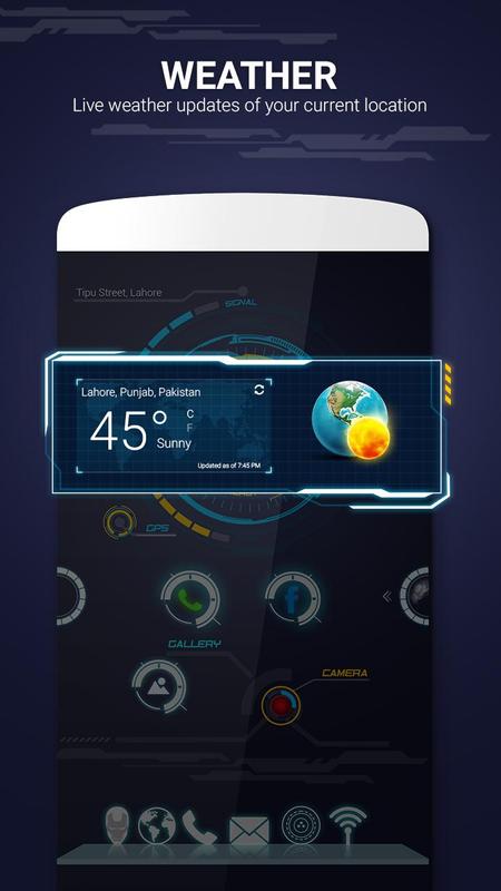 Android Sci Fi Launcher
