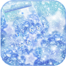 Cristal bleu diamant thème APK