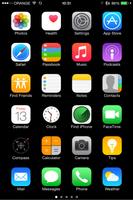 i Launcher for iPhone 8 Plus Affiche