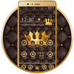 Luxus-Goldkönig-Thema