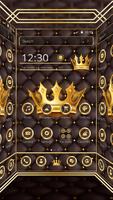Luxury Gold الملصق
