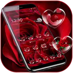 Baixar Rosa anel diamante tema APK